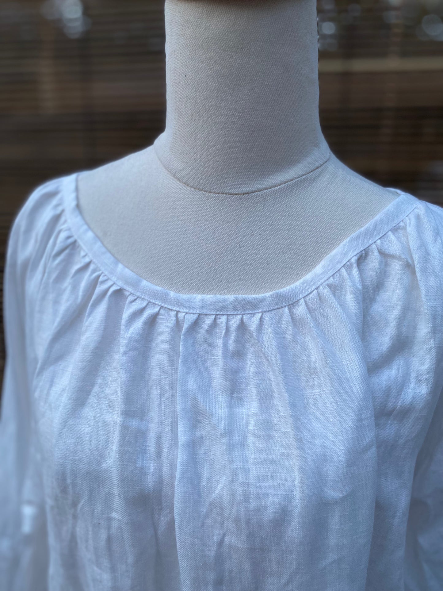 The Blouse- Australian Designed Handmade Linen Clothing -Dragonfly Tasmania