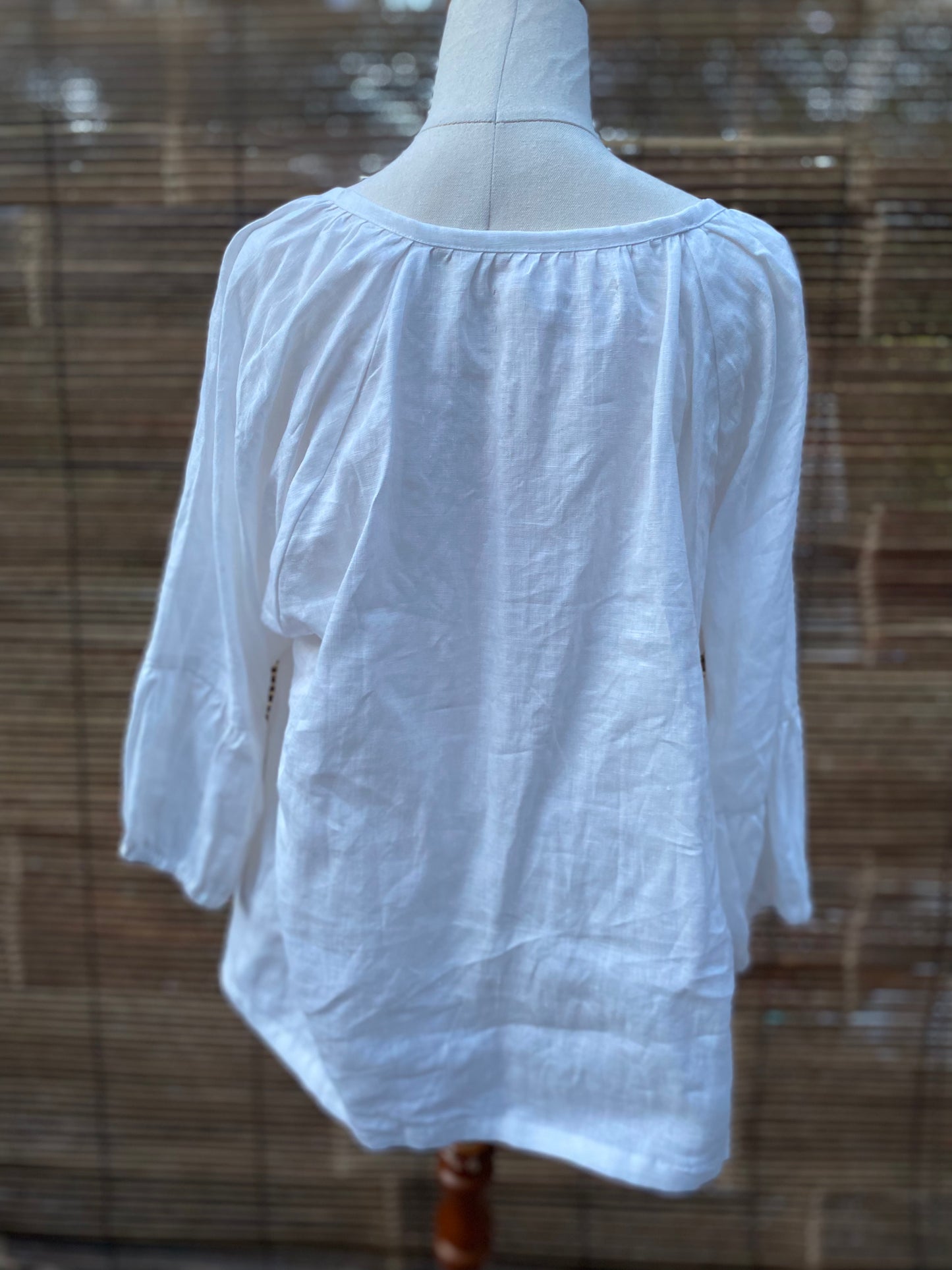 The Blouse- Australian Designed Handmade Linen Clothing -Dragonfly Tasmania