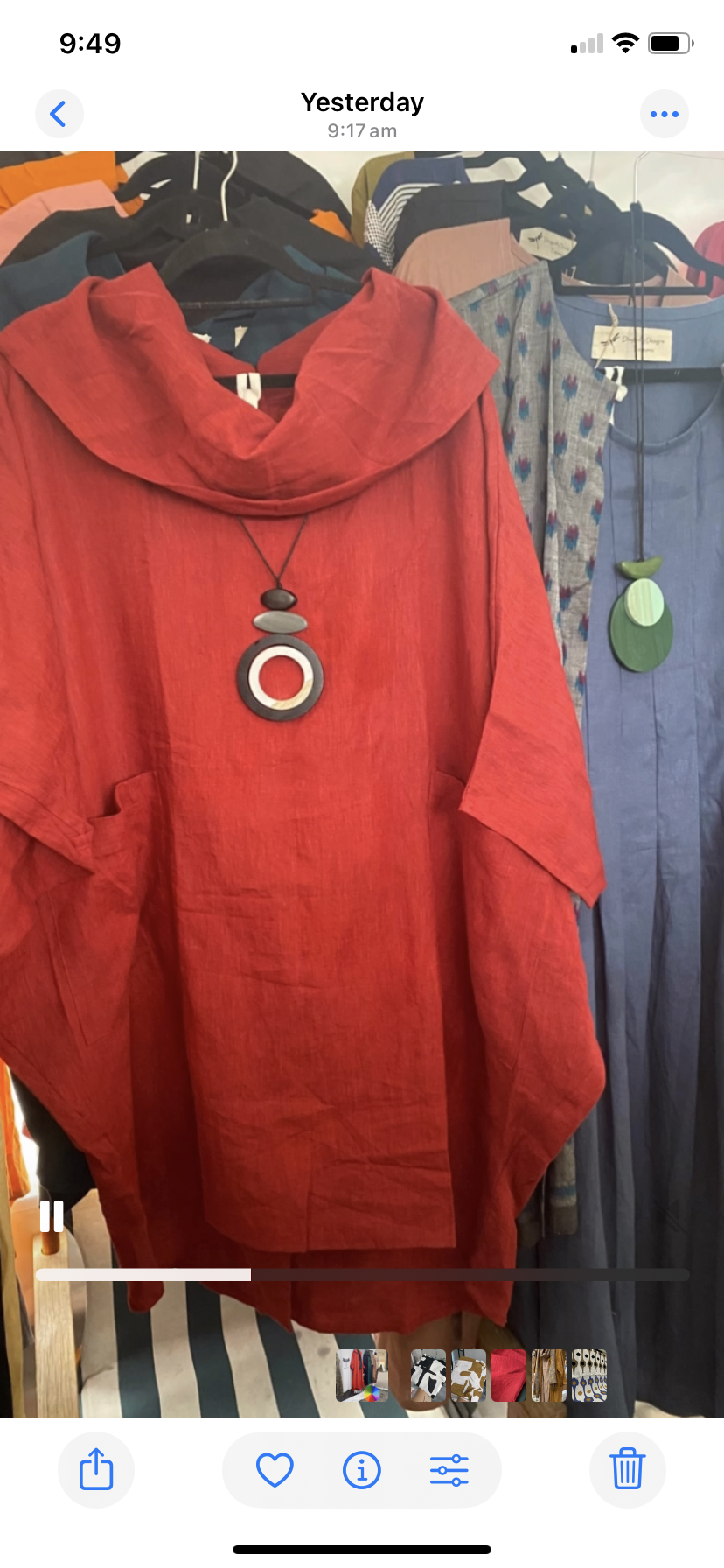 Zen tunic- Australian Designed Handmade Linen Clothing -Dragonfly Tasmania