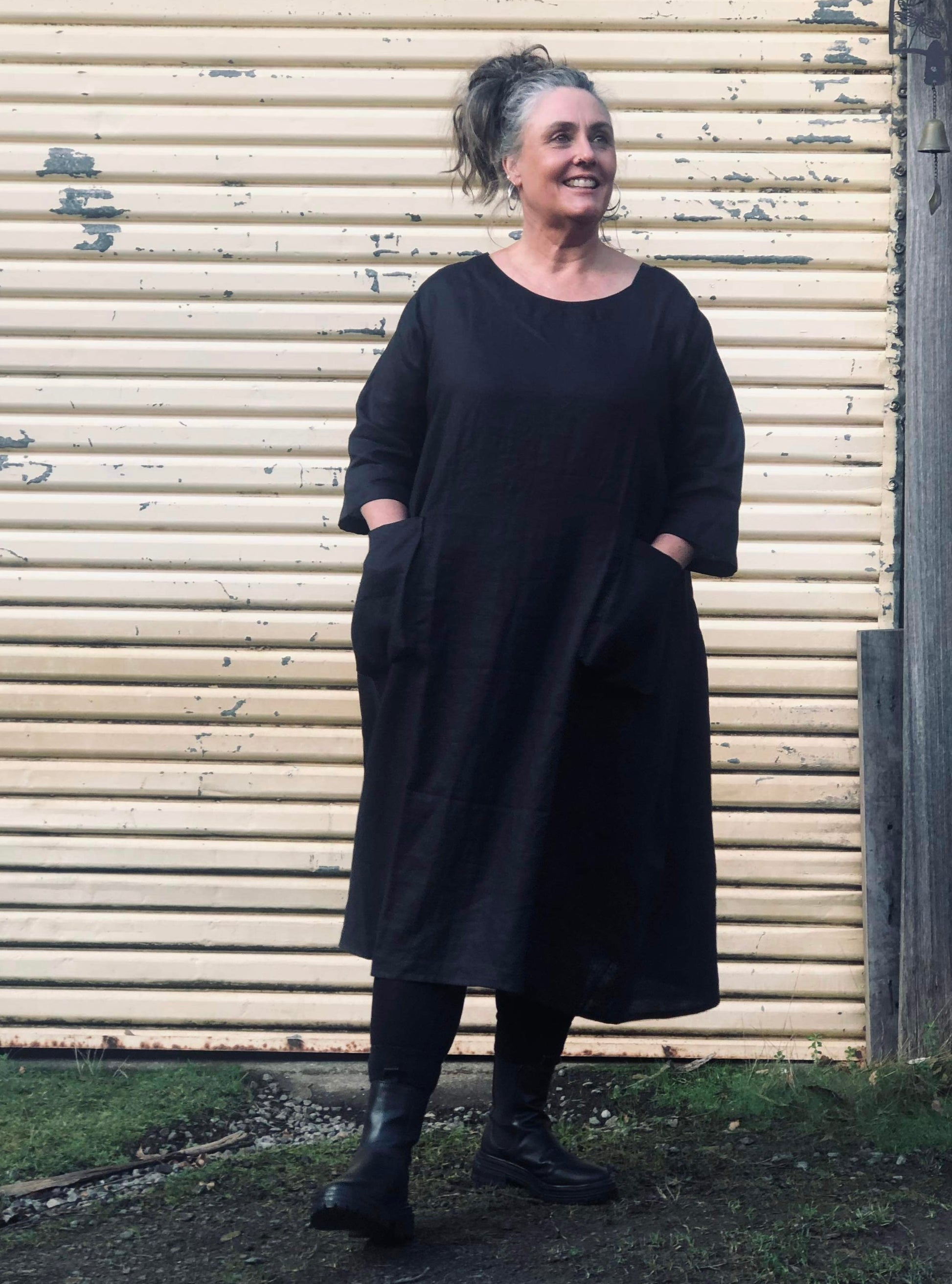 CAS- Australian Designed Handmade Linen Clothing -Dragonfly Tasmania