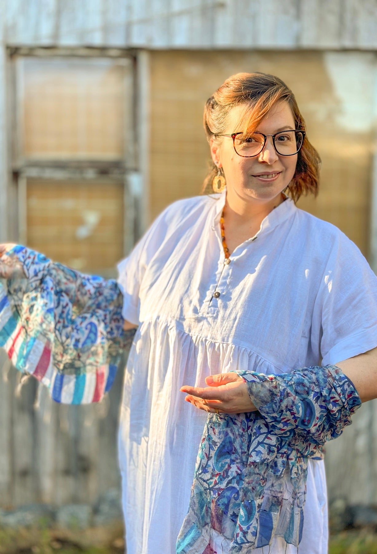 Holiday Dress- Australian Designed Handmade Linen Clothing -Dragonfly Tasmania