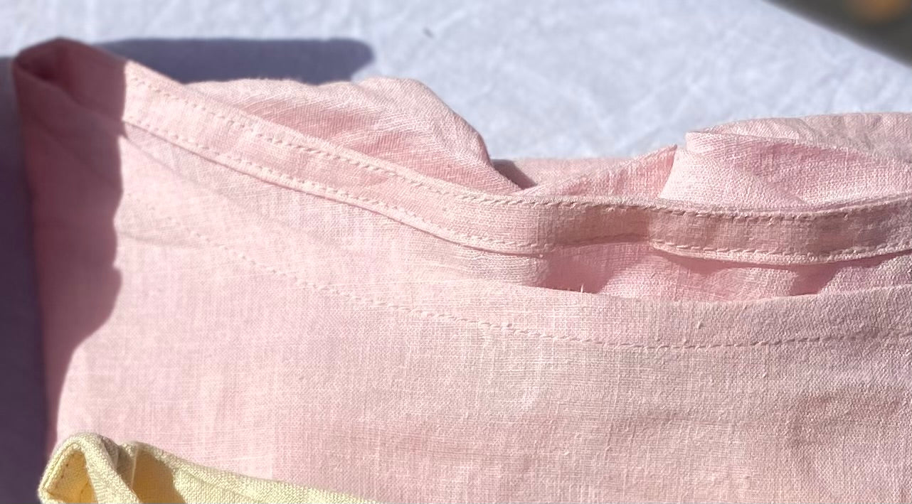 Summer Top- Australian Designed Handmade Linen Clothing -Dragonfly Tasmania