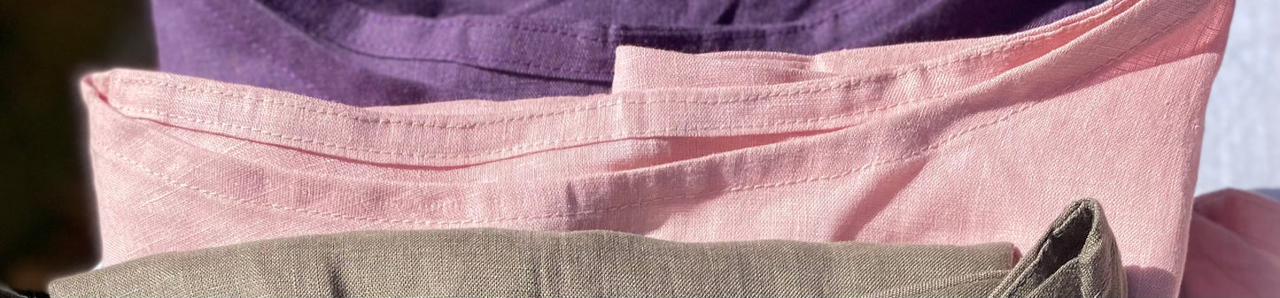 Summer Top- Australian Designed Handmade Linen Clothing -Dragonfly Tasmania